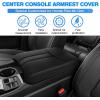 imageAutorder Center Console Cover for 20162020 2021 2022 Honda HRV HRV Accessories Carbon Fiber Armrest Cover AntiScratch Middle Console Pad Leather Armrest ProtectorPilot 20232026