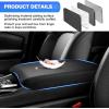 imageAutorder Center Console Cover for ChevyChevrolet Trailblazer 20212025 2026 Accessories Carbon Fiber Armrest Cover AntiScratch Middle Console Pad Leather Armrest Protector2326 Honda Pilot