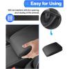 imageAutorder Center Console Cover for ChevyChevrolet Trailblazer 20212025 2026 Accessories Carbon Fiber Armrest Cover AntiScratch Middle Console Pad Leather Armrest Protector2224 VW Golf Mk8