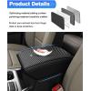 imageAutorder Center Console Cover for ChevyChevrolet Trailblazer 20212025 2026 Accessories Carbon Fiber Armrest Cover AntiScratch Middle Console Pad Leather Armrest Protector2025 Ford Explorer