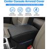imageAutorder Center Console Cover for ChevyChevrolet Trailblazer 20212025 2026 Accessories Carbon Fiber Armrest Cover AntiScratch Middle Console Pad Leather Armrest Protector2025 Ford Explorer