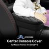 imageAutorder Center Console Cover for ChevyChevrolet Trailblazer 20212025 2026 Accessories Carbon Fiber Armrest Cover AntiScratch Middle Console Pad Leather Armrest Protector2225 Nissan Frontier