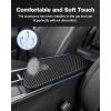 imageAutorder Center Console Cover for Kia Forte 20192024 Accessories Carbon Fiber Armrest Cover AntiScratch Middle Console Pad Leather Armrest Protector20222026 Kia EV6