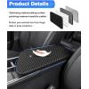 imageAutorder Center Console Cover for Kia Forte 20192024 Accessories Carbon Fiber Armrest Cover AntiScratch Middle Console Pad Leather Armrest Protector20222026 Kia EV6