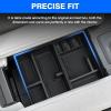 imageAutorder Center Console Organizer for 2022 2023 2024 2025 Lexus NX NX 250NX 350NX 350h 450h Accessories Armrest Storage Box Secondary Insert Tray with AntiSlip MatCenter Console Organizer
