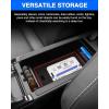 imageAutorder Center Console Organizer for 2022 2023 2024 2025 Lexus NX NX 250NX 350NX 350h 450h Accessories Armrest Storage Box Secondary Insert Tray with AntiSlip Mat20232026 Toyota Prius