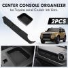 imageAutorder Center Console Organizer for 2022 2023 2024 2025 Lexus NX NX 250NX 350NX 350h 450h Accessories Armrest Storage Box Secondary Insert Tray with AntiSlip Mat20242026 Toyota Land Cruiser 2PCS