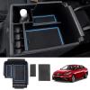 imageAutorder Center Console Organizer for 2023 2024 2025 2026 Kia NIRO Accessories Gear Shift Storage Box Gear Shifter Insert Tray with Black Mats20192024 Kia Forte
