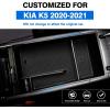 imageAutorder Center Console Organizer for 2023 2024 2025 2026 Kia NIRO Accessories Gear Shift Storage Box Gear Shifter Insert Tray with Black Mats20212026 Kia K5 GT Line
