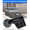 imageAutorder Center Console Organizer for 2023 2024 2025 2026 Kia NIRO Accessories Gear Shift Storage Box Gear Shifter Insert Tray with Black Mats20232026 Kia NIRO SG2