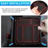imageAutorder Custom Fit for Center Console Organizer 2022 2023 Toyota Tundra Accessories Armrest Storage Box Secondary Insert Tray with 2 Color mats