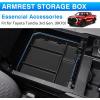 imageAutorder Custom Fit for Center Console Organizer 2022 2023 Toyota Tundra Accessories Armrest Storage Box Secondary Insert Tray with 2 Color mats