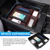 imageAutorder Custom Fit for Center Console Organizer 2022 2023 Toyota Tundra Accessories Armrest Storage Box Secondary Insert Tray with 2 Color mats