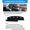 imageAutorder Dashboard Cover Mat for 20192023 2024 2025 2026 Dodge Ram 1500 2500 3500 Accessories Dash Cover Flannel Dash Mat Sunshade Glare UV Rays Protector Black19941997 Dodge Ram