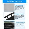 imageAutorder Dashboard Cover Mat for 20192023 2024 2025 2026 Dodge Ram 1500 2500 3500 Accessories Dash Cover Flannel Dash Mat Sunshade Glare UV Rays Protector Black20232026 Toyota Crown