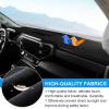 imageAutorder Dashboard Cover Mat for 20192023 2024 2025 2026 Dodge Ram 1500 2500 3500 Accessories Dash Cover Flannel Dash Mat Sunshade Glare UV Rays Protector Black20222026 Toyota Tundra