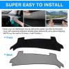 imageAutorder Dashboard Cover Mat for 20192023 2024 2025 2026 Dodge Ram 1500 2500 3500 Accessories Dash Cover Flannel Dash Mat Sunshade Glare UV Rays Protector Black20232026 Toyota Prius