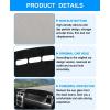 imageAutorder Dashboard Cover Mat for 20192023 2024 2025 2026 Dodge Ram 1500 2500 3500 Accessories Dash Cover Flannel Dash Mat Sunshade Glare UV Rays Protector Black20082010 Dodge Charger