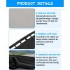 imageAutorder Dashboard Cover Mat for 20192023 2024 2025 2026 Dodge Ram 1500 2500 3500 Accessories Dash Cover Flannel Dash Mat Sunshade Glare UV Rays Protector Black20202026 Toyota Highlander