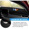 imageAutorder Dashboard Cover Mat for 20192023 2024 2025 2026 Dodge Ram 1500 2500 3500 Accessories Dash Cover Flannel Dash Mat Sunshade Glare UV Rays Protector Black20192026 Toyota Corolla