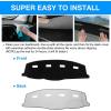 imageAutorder Dashboard Cover Mat for 20192023 2024 2025 2026 Dodge Ram 1500 2500 3500 Accessories Dash Cover Flannel Dash Mat Sunshade Glare UV Rays Protector Black20062009 Dodge Ram