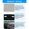 imageAutorder Dashboard Cover Mat for 20192023 2024 2025 2026 Dodge Ram 1500 2500 3500 Accessories Dash Cover Flannel Dash Mat Sunshade Glare UV Rays Protector Black19941997 Dodge Ram