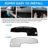 imageAutorder Dashboard Cover Mat for 20192023 2024 2025 2026 Dodge Ram 1500 2500 3500 Accessories Dash Cover Flannel Dash Mat Sunshade Glare UV Rays Protector Black19982004 Toyota Tacoma
