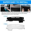 imageAutorder Dashboard Cover Mat for 20192023 2024 2025 2026 Dodge Ram 1500 2500 3500 Accessories Dash Cover Flannel Dash Mat Sunshade Glare UV Rays Protector Black20162023 Toyota Tacoma