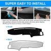 imageAutorder Dashboard Cover Mat for 20192023 2024 2025 2026 Dodge Ram 1500 2500 3500 Accessories Dash Cover Flannel Dash Mat Sunshade Glare UV Rays Protector Black20002006 Toyota Tundra