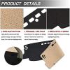 imageAutorder Dashboard Cover Mat for 20192023 2024 2025 2026 Dodge Ram 1500 2500 3500 Accessories Dash Cover Flannel Dash Mat Sunshade Glare UV Rays Protector Black20182024 Toyota Camry