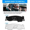 imageAutorder Dashboard Cover Mat for 20192025 2026 Volkswagen Jetta Accessories Dash Cover Flannel Dash Mat Sunshade Glare UV Rays Protector20172024 Volkswagen VW Tiguan