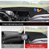 imageAutorder Dashboard Cover Mat for 20192025 2026 Volkswagen Jetta Accessories Dash Cover Flannel Dash Mat Sunshade Glare UV Rays Protector20202026 Nissan Sentra