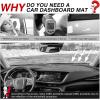 imageAutorder Dashboard Cover Mat for 20192025 2026 Volkswagen Jetta Accessories Dash Cover Flannel Dash Mat Sunshade Glare UV Rays Protector20212023 Buick Envision