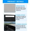 imageAutorder Dashboard Cover Mat for 20202024 2025 2026 Ford Explorer Accessories Dash Cover Flannel Dash Mat Sunshade Glare UV Rays Protector19871991 F150 F250 F350