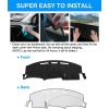 imageAutorder Dashboard Cover Mat for 20202024 2025 2026 Ford Explorer Accessories Dash Cover Flannel Dash Mat Sunshade Glare UV Rays Protector19972003 F150 F250 Expedition