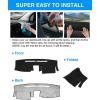 imageAutorder Dashboard Cover Mat for 20202024 2025 2026 Ford Explorer Accessories Dash Cover Flannel Dash Mat Sunshade Glare UV Rays Protector20072021 Nissan Frontier