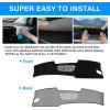 imageAutorder Dashboard Cover Mat for Hyundai Tucson 2022 2023 2024 Accessories Dash Cover Flannel Dash Mat Sunshade Glare UV Rays Protector Only fit 42 inch Digital Clusternot fit 1025 inch20242026 Hyundai Kona
