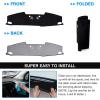 imageAutorder Dashboard Cover Mat for Hyundai Tucson 2022 2023 2024 Accessories Dash Cover Flannel Dash Mat Sunshade Glare UV Rays Protector Only fit 42 inch Digital Clusternot fit 1025 inch20202025 Hyundai Palisade without HUD