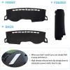 imageAutorder Dashboard Cover Mat for Hyundai Tucson 2022 2023 2024 Accessories Dash Cover Flannel Dash Mat Sunshade Glare UV Rays Protector Only fit 42 inch Digital Clusternot fit 1025 inch20192024 Kia Forte