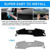 imageAutorder Dashboard Cover Mat for Hyundai Tucson 2022 2023 2024 Accessories Dash Cover Flannel Dash Mat Sunshade Glare UV Rays Protector Only fit 42 inch Digital Clusternot fit 1025 inch20242026 Hyundai Sonata