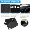 imageAutorder Dashboard Cover Mat for Hyundai Tucson 2022 2023 2024 Accessories Dash Cover Flannel Dash Mat Sunshade Glare UV Rays Protector Only fit 42 inch Digital Clusternot fit 1025 inch20182023 Hyundai Kona
