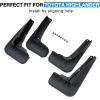 imageAutorder Mud Flaps Splash Guards for ChevyChevrolet Trailblazer 20212025 2026 Accessories Mudflap Fender Flares Front and Rear Mud Guard Set 4PCS20202026 Toyota Highlander