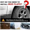 imageAutorder Mud Flaps Splash Guards for ChevyChevrolet Trailblazer 20212025 2026 Accessories Mudflap Fender Flares Front and Rear Mud Guard Set 4PCS20232025 Toyota bZ4X