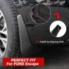 imageAutorder Mud Flaps Splash Guards for Ford Escape 2020 2021 2022 2023 2024 2025 Accessories Mudflap Fender Flares Front and Rear Mud Guard Set 4PCS Not for STLine Models20202025 Ford Escape