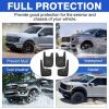 imageAutorder Mud Flaps Splash Guards for Ford Escape 2020 2021 2022 2023 2024 2025 Accessories Mudflap Fender Flares Front and Rear Mud Guard Set 4PCS Not for STLine Models1924 Dodge Ram Without OEM Fender Flares