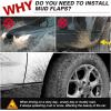 imageAutorder Mud Flaps Splash Guards for Ford Escape 2020 2021 2022 2023 2024 2025 Accessories Mudflap Fender Flares Front and Rear Mud Guard Set 4PCS Not for STLine Models20212025 Kia K5
