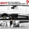 imageCartist Dashboard Cover Mat for 20112019 2020 2021 Jeep Grand Cherokee Accessories Dash Cover Suede Dash Mat Sunshade Glare UV Rays Protector NOT for Jeep Cherokee ampamp Grand Cherokee Ldash mat for Benz GLC 20162022