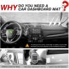 imageCartist Dashboard Cover Mat for 20112019 2020 2021 Jeep Grand Cherokee Accessories Dash Cover Suede Dash Mat Sunshade Glare UV Rays Protector NOT for Jeep Cherokee ampamp Grand Cherokee Ldash mat for Honda CRV 20172022