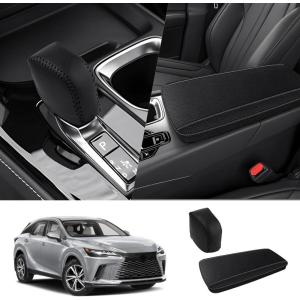 imageAutorder Center Console Cover for 20152020 2021 Lexus NX NX300hNX300NX200t Accessories Armrest Cover AntiScratch Middle Console Pad Leather Armrest Protector2PCS 20232025 Lexus RX