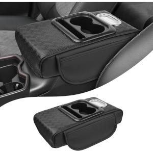 imageAutorder Center Console Cover for 20192022 2023 2024 2025 Toyota RAV4 Accessories Armrest Cover AntiScratch Middle Console Pad Leather Armrest Protector20192025 RAV4 Armrest Cushion